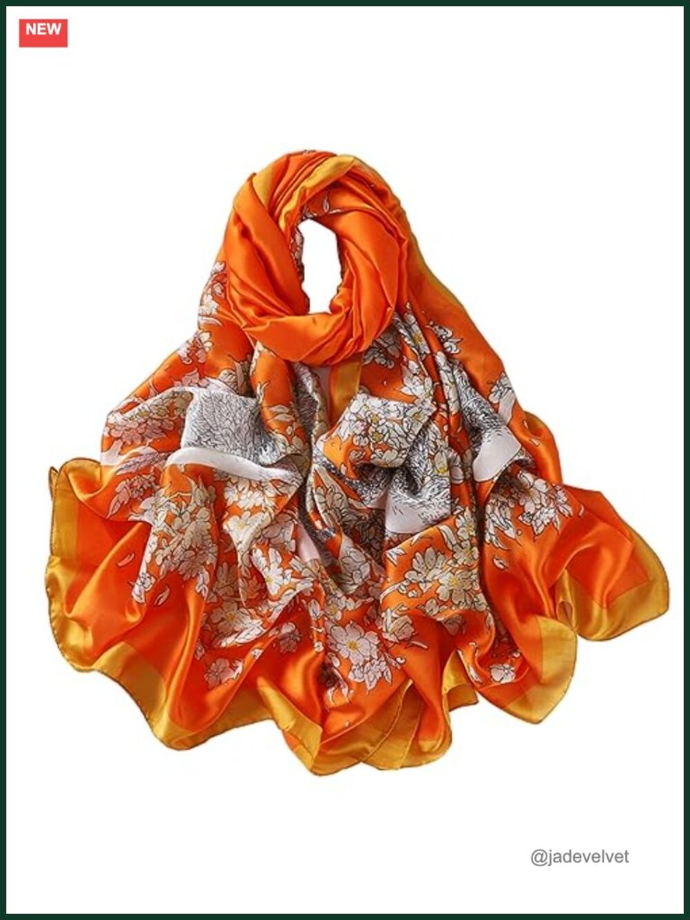 100% Mulberry Silk Long Lightweight Shawl Wrap Fashion Scarf